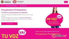 pagina web votacion presupuestos participativos valladolid 1