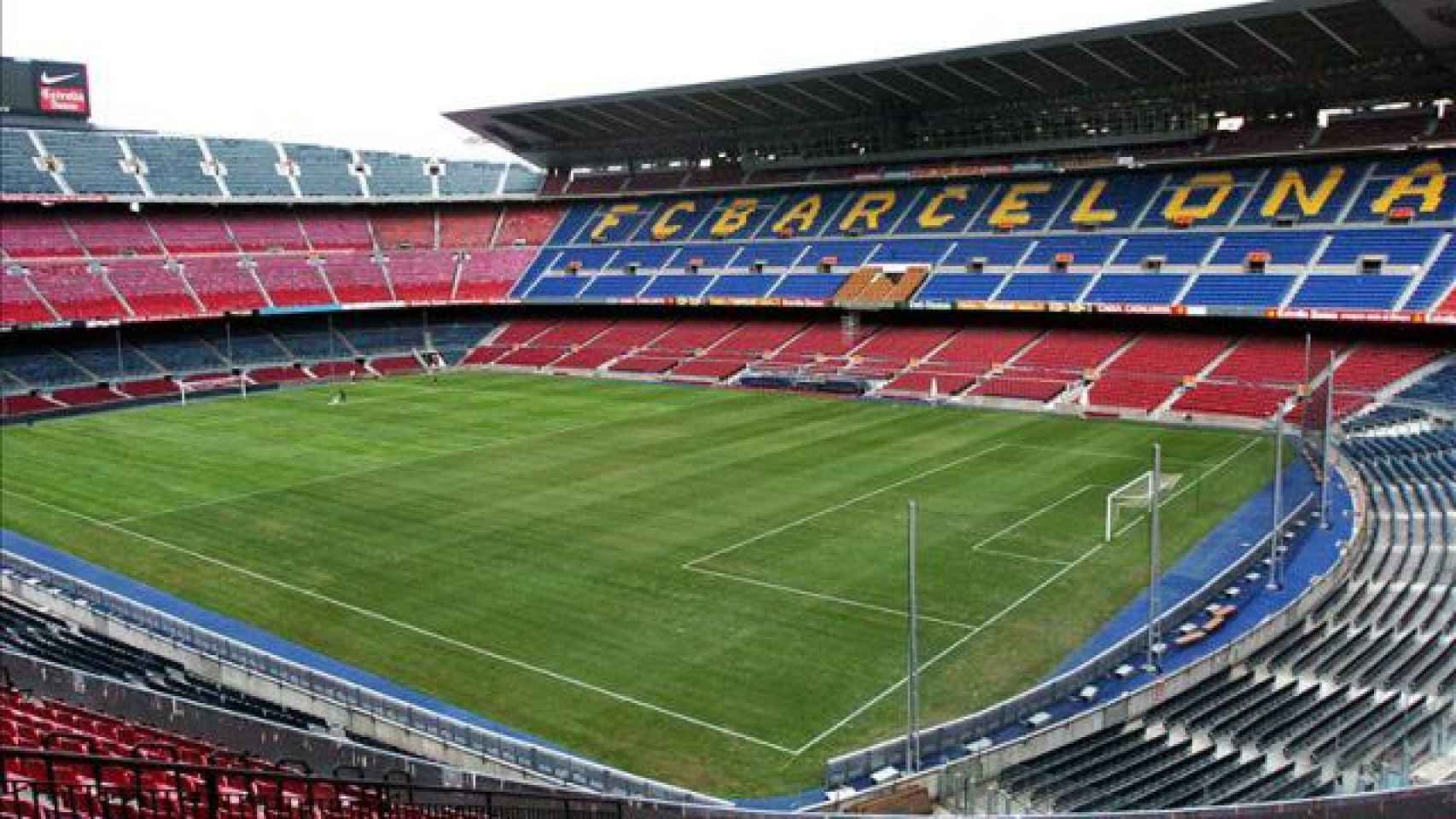 El Camp Nou en una imagen de archivo.