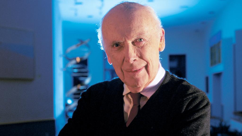 James D. Watson, descubridor del ADN y darwinista social.