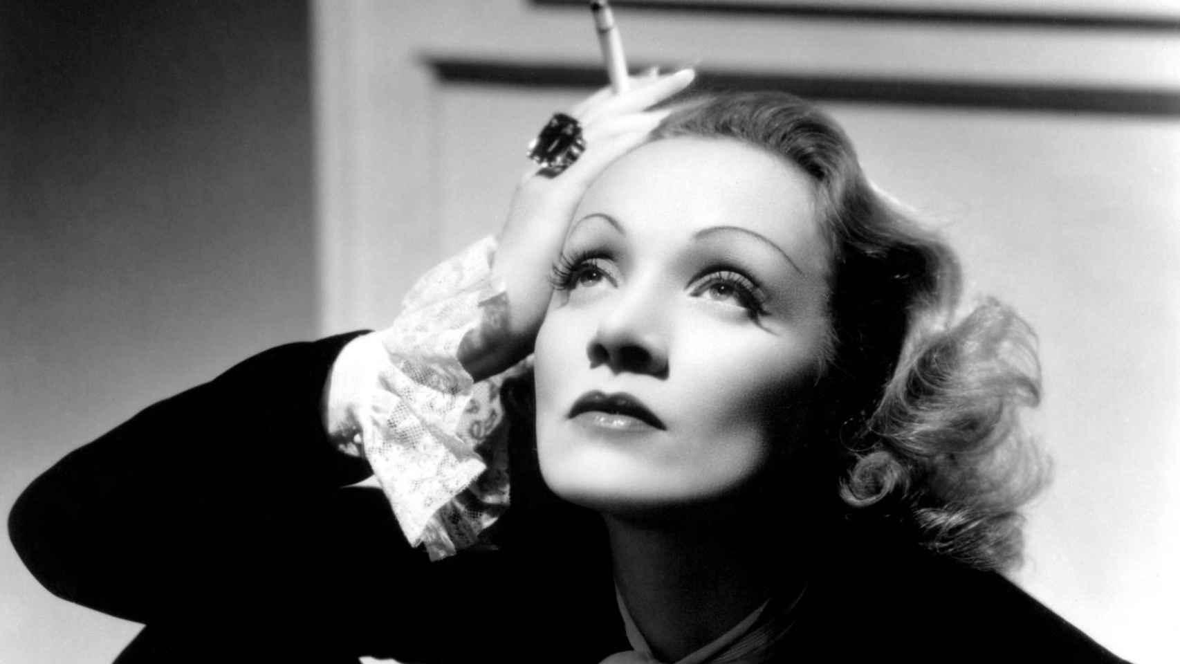 Marlene Dietrich, en la National Portrait Gallery.