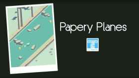 Un precioso juego sin fin minimalista y con aviones de papel: Papery Planes