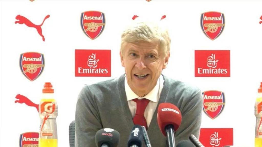 Arsène Wenger, entrenador del Arsenal | Foto: Twitter (@elchiringuitotv)