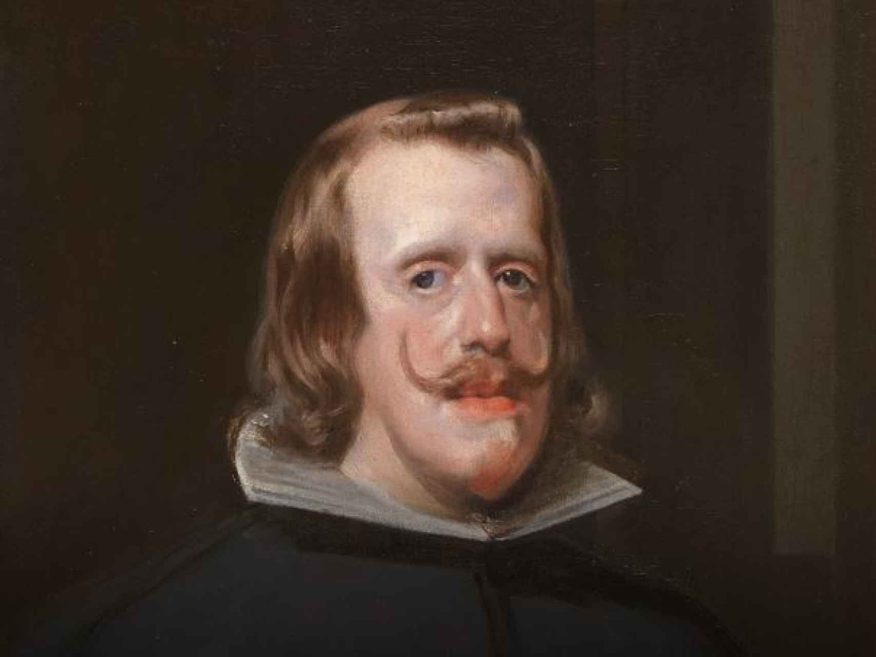 Felipe IV retratado por Velázquez.