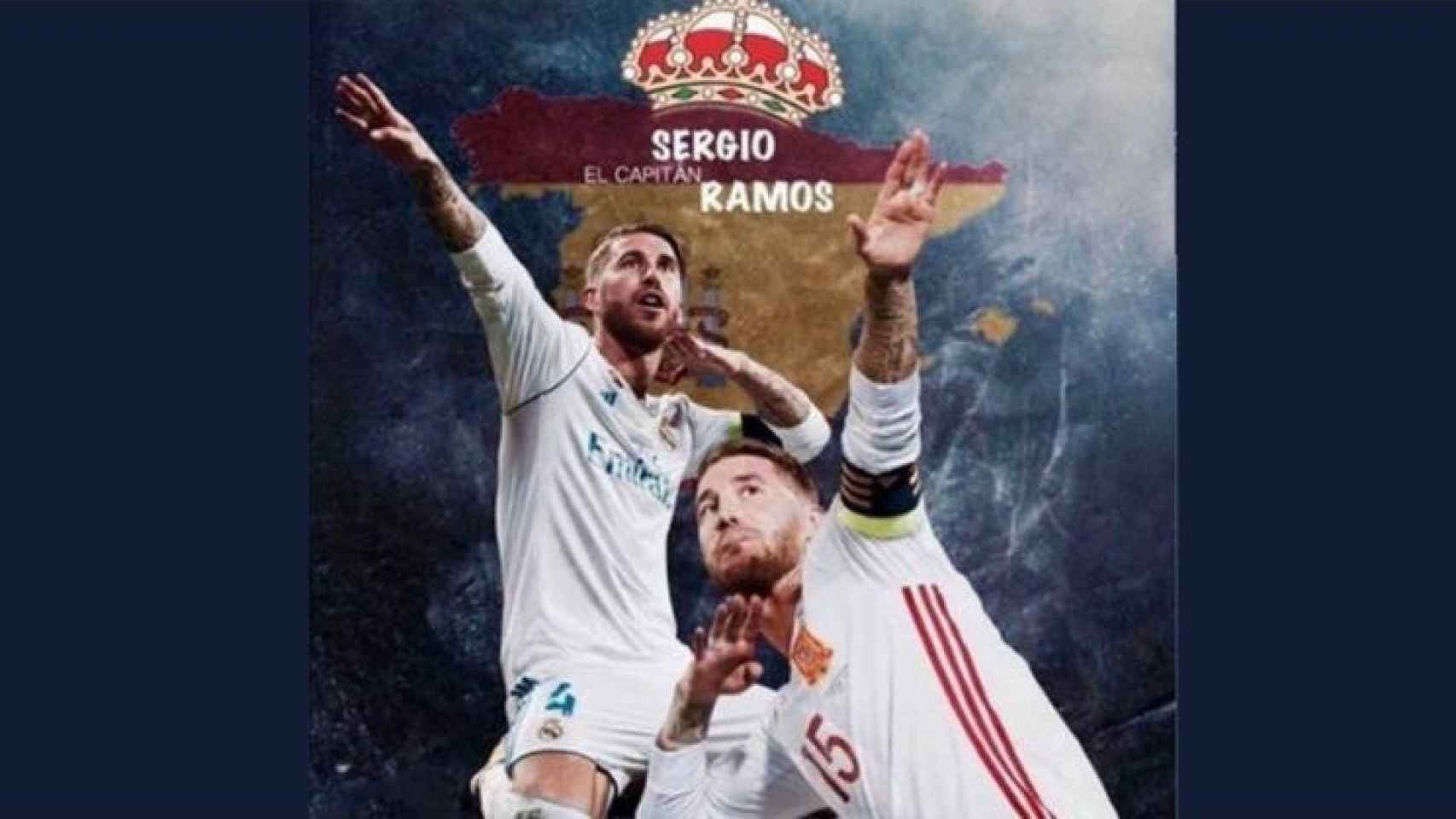 La foto que Ramos ha subido a su Instagram.
