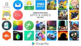 Google elige las mejores aplicaciones y juegos de Android para este otoño
