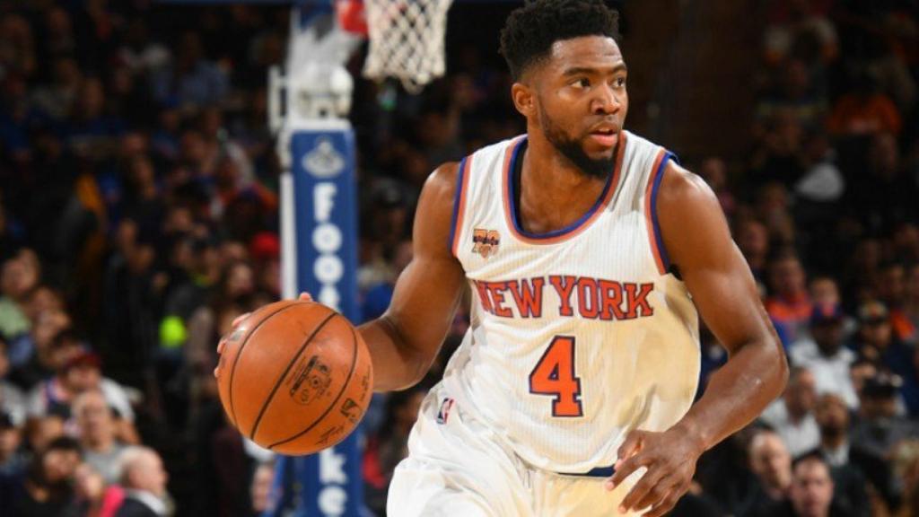 Chasson Randle con los New York Knicks. Foto: nba.com