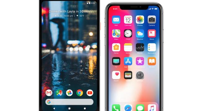 google pixel 2 vs iphone x