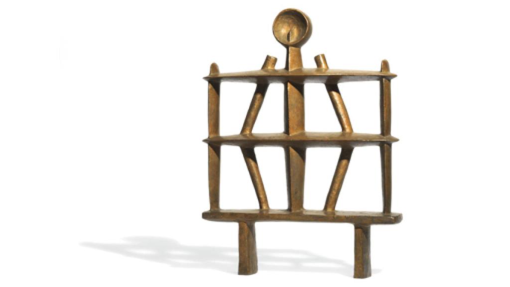 Image: Un Giacometti de la colección de Tàpies cuadruplica su valor estimado