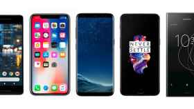 Los Google Pixel 2 contra su competencia: iPhone X, Galaxy S8, OnePlus 5, Xperia XZ1…
