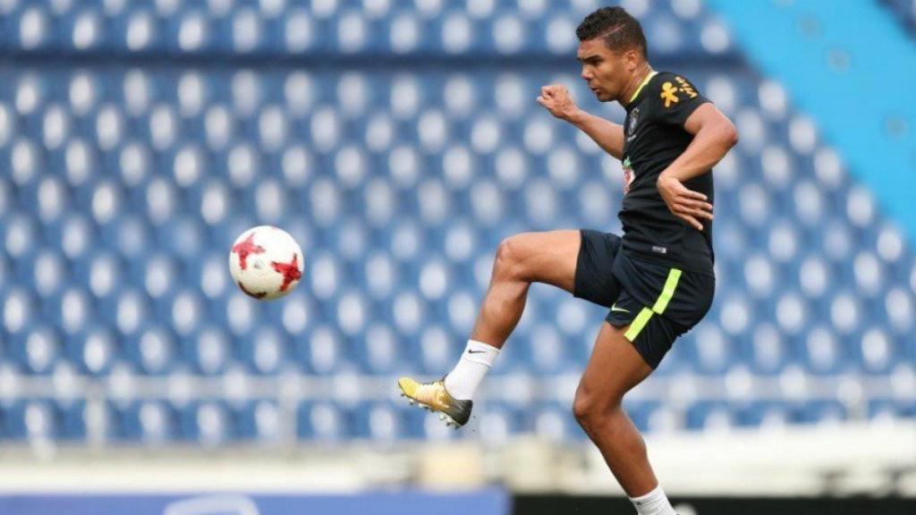 Casemiro. Foto Twitter (@CBF_Futebol)