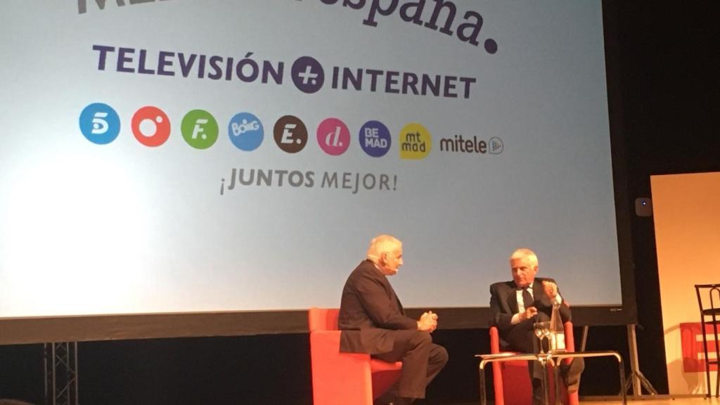 Paolo Vasile durante su intervención en el Bit Experience 2017