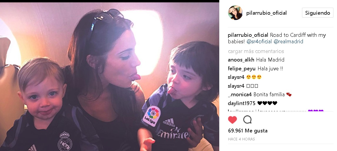 Pilar Rubio confirma el sexo de su tercer hijo con Sergio Ramos