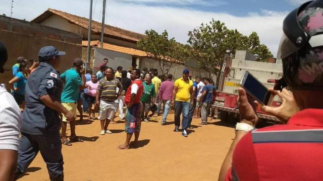 El guardia entró en la centro de Educación Infantil Gente Inocente y prendió fuego.