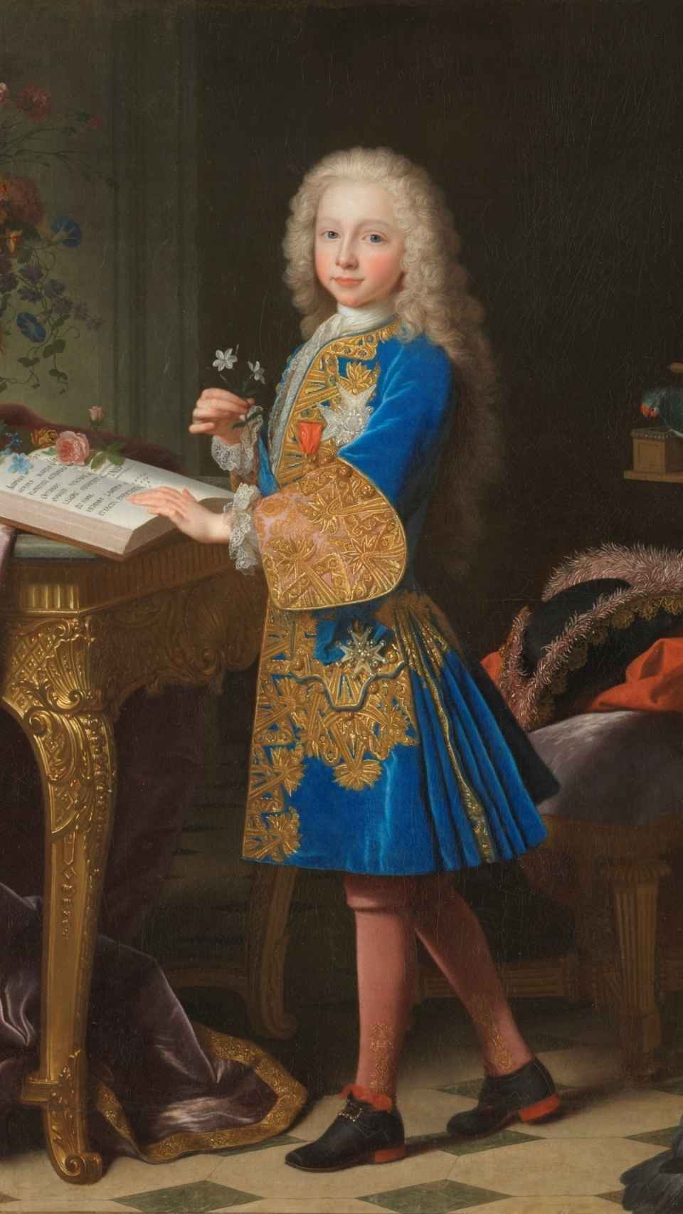 Retrato de Felipe de Borbón y Farnesio, pintado por Jean Ranc, favorito de Juan Carlos I.