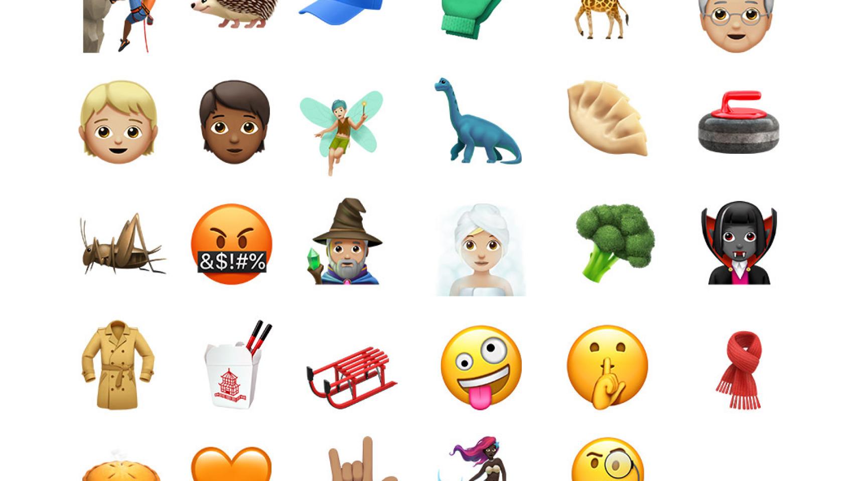 29 nuevos emojis unicode 10 ios 11 1