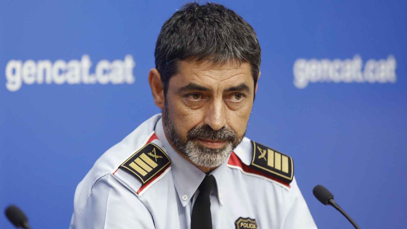 El mayor de los Mossos d'Esquadra, Josep Lluís Trapero