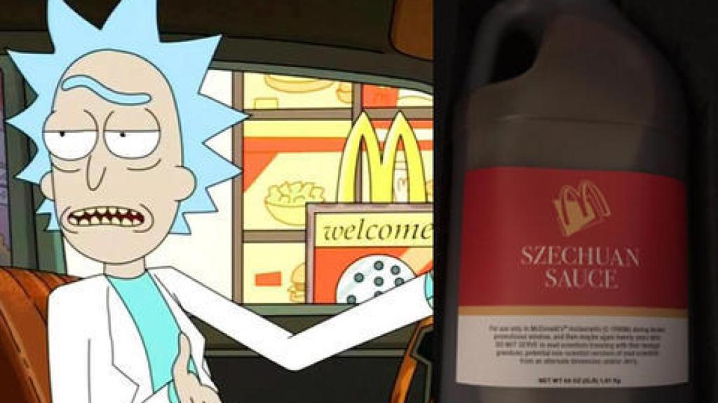 McDonald's recupera la salsa Szechuan gracias a Rick y Morti, pero solo 1 día