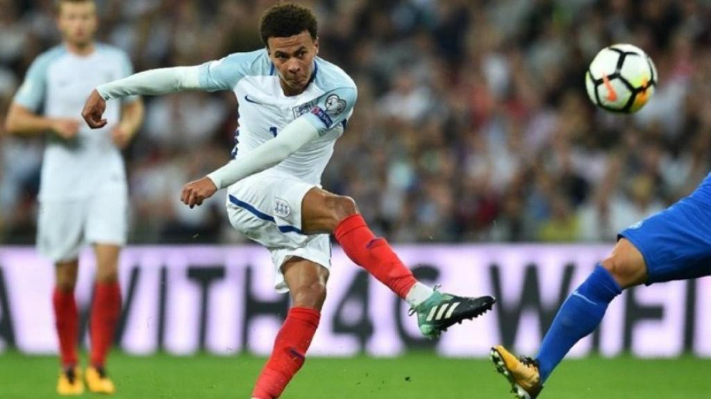 Dele Alli con Inglaterra. Foto: .tottenhamhotspur.com