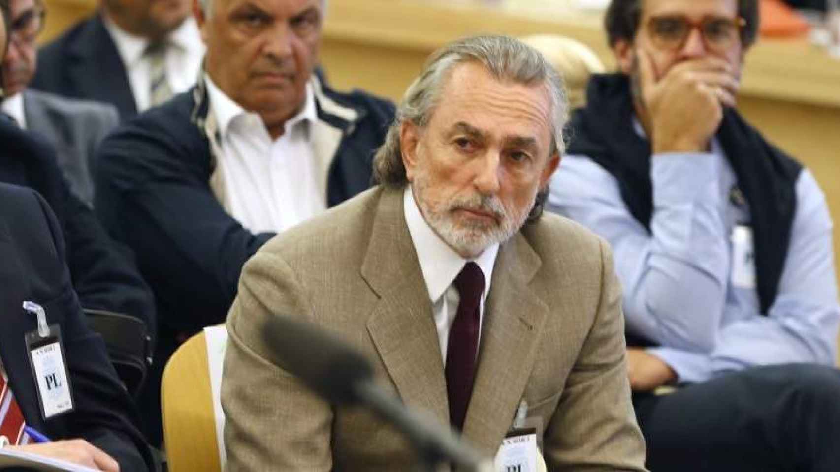 Francisco Correa en la primera sesión del juicio.