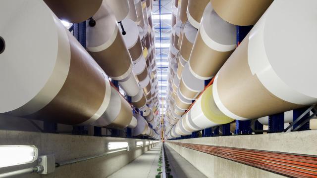 Una de las plantas de producción del Grupo Lecta, controlado por CVC