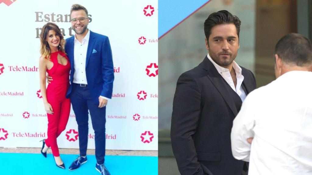 Ares y David en la gala de Telemadrid.