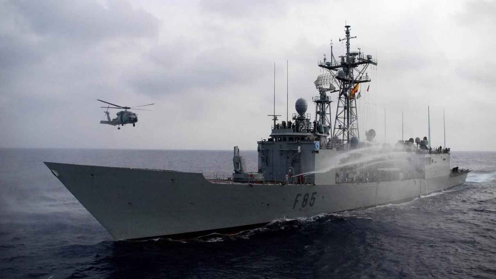 La fragata Navarra ha participado en algunas de las misiones más exigentes de las Fuerzas Armadas.
