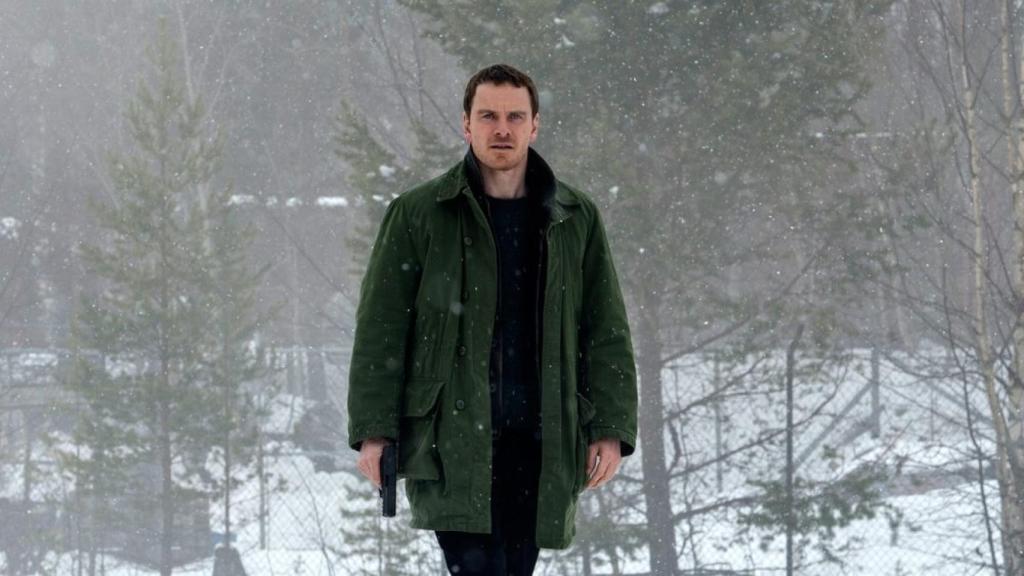 Michael Fassbender en El muñeco de nieve.