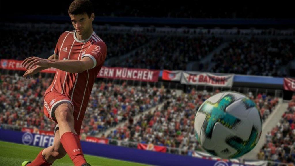 Müller, en FIFA 18- Foto Twitter (@EASPORTSEsp)