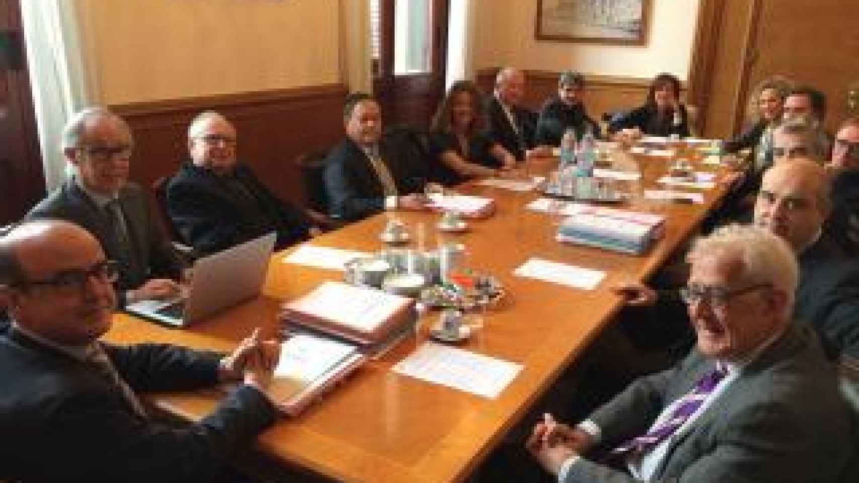 Reunión de la Sala de Gobierno del TSJ de Cataluña