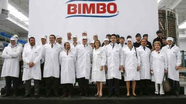 Trabajadores de Bimbo, en una imagen de archivo.