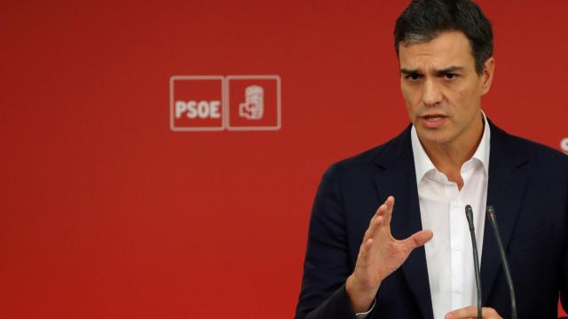 Sánchez, en su comparecencia del miércoles.