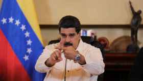 Maduro durante una reunión con su Ejecutivo en Caracas