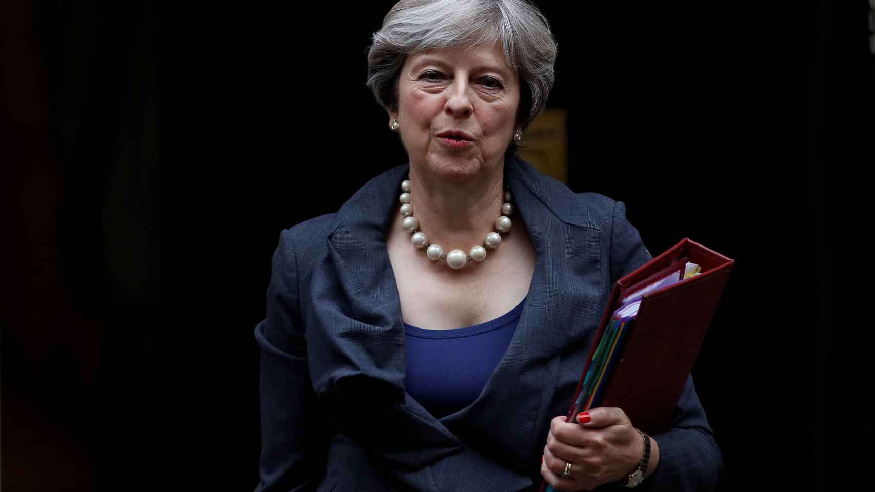 La primera ministra Theresa May en una imagen de archivo