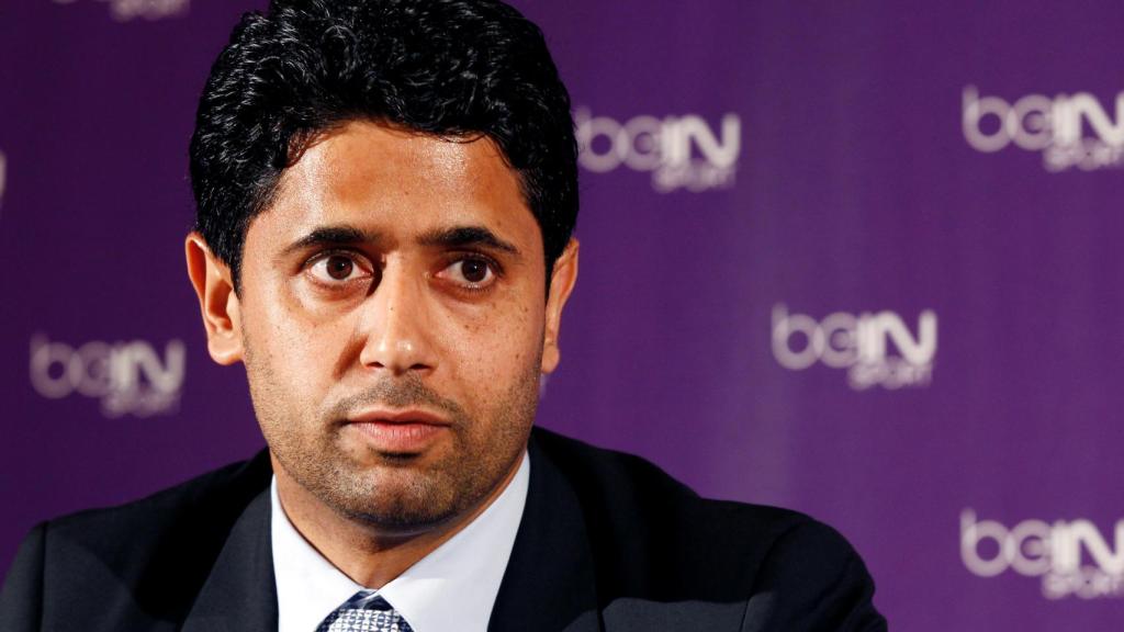 Nasser Al-Khelaïfi, presidente del PSG y de BeinSports.