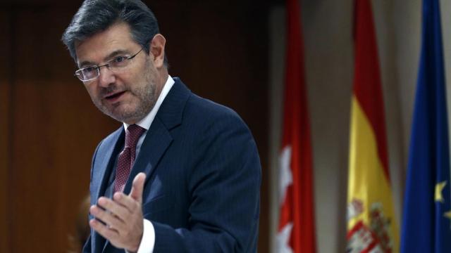 El ministro de Justicia, Rafael Catalá.