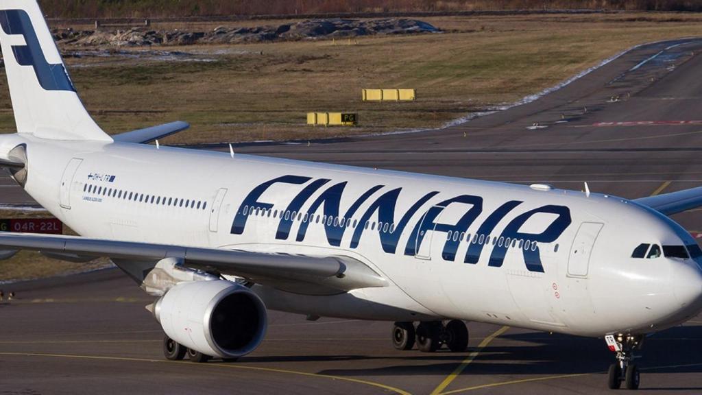 Avión de Finnair