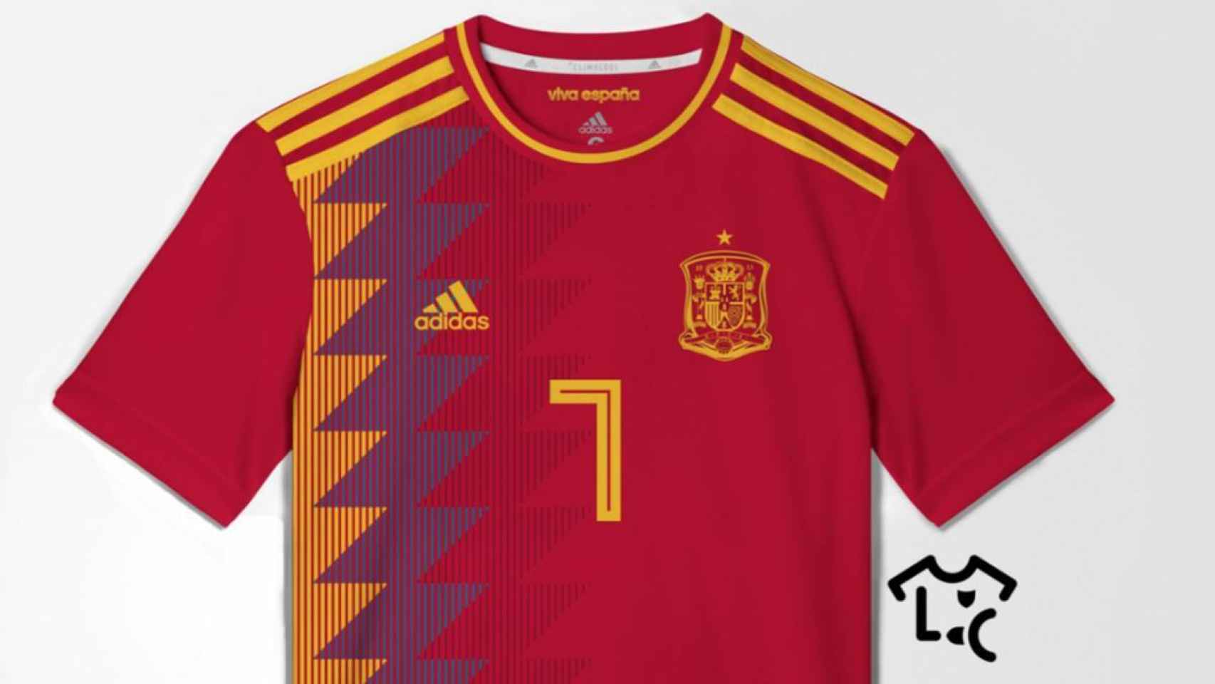 Se filtra la posible camiseta de España para el Mundial de 2018… y es así  de fea