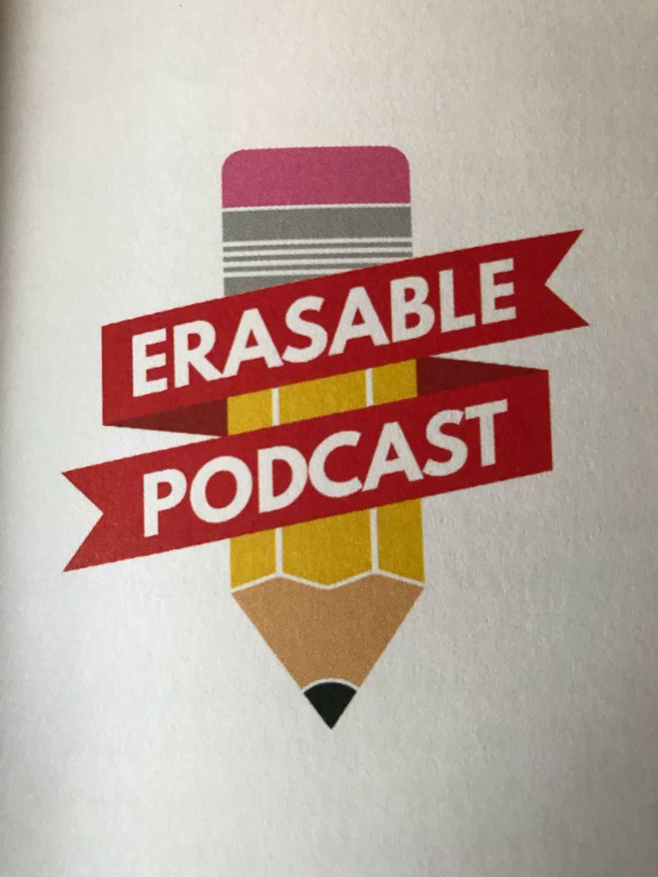 Logo del Podcast The Erasable Podcast.