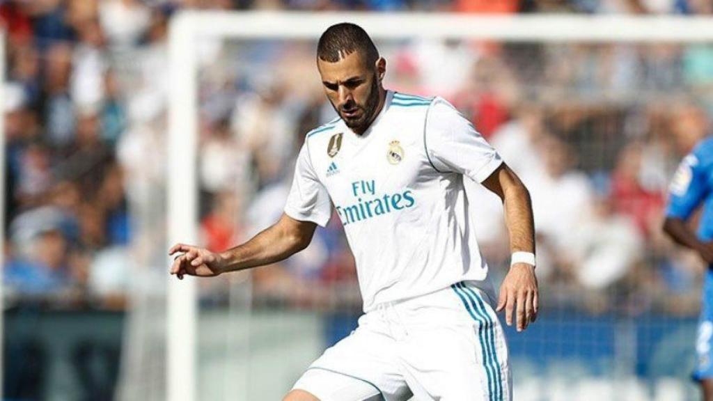 Benzema, en el Coliseum