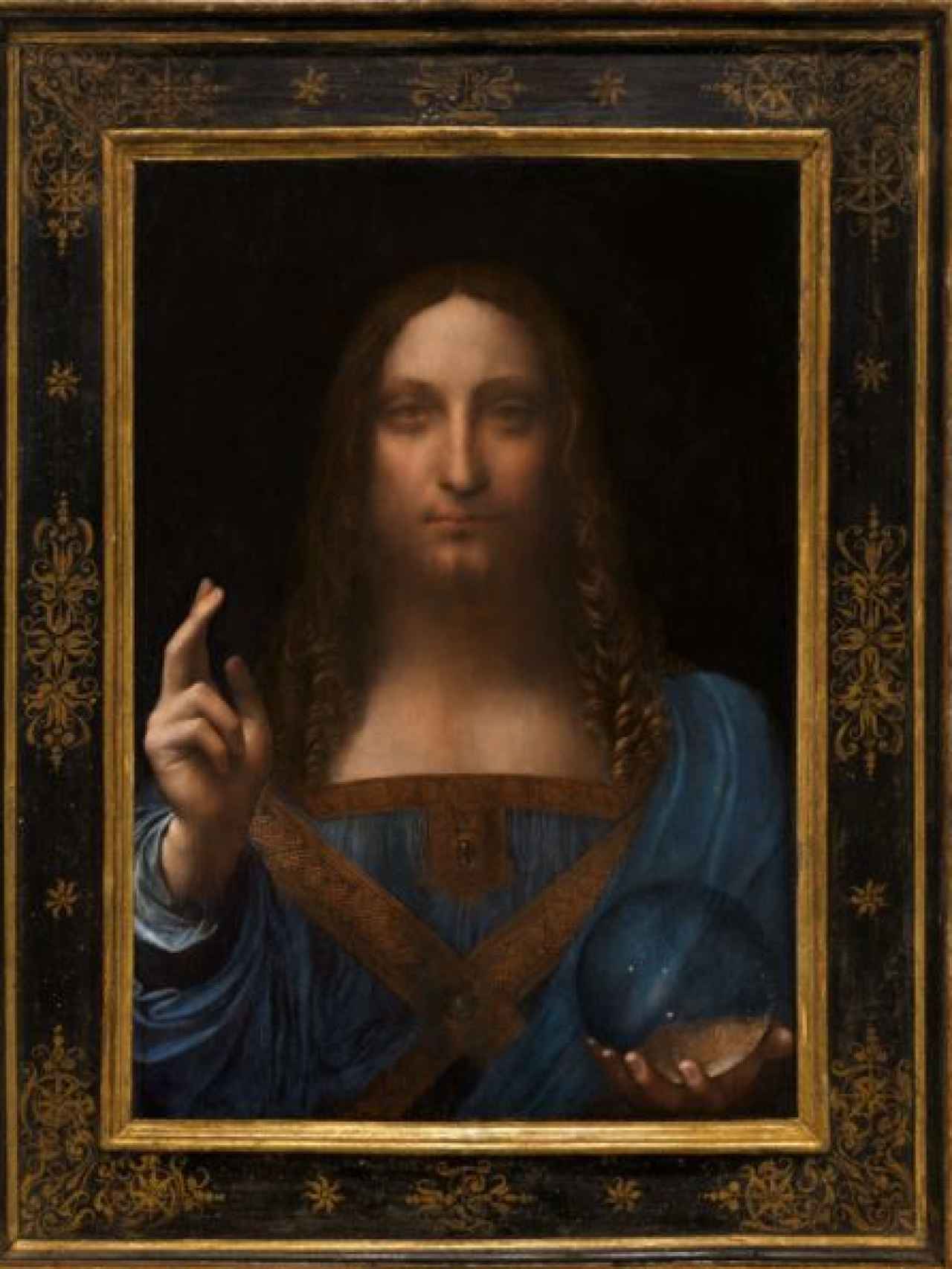 El Salvator Mundi de Leonardo da Vinci.