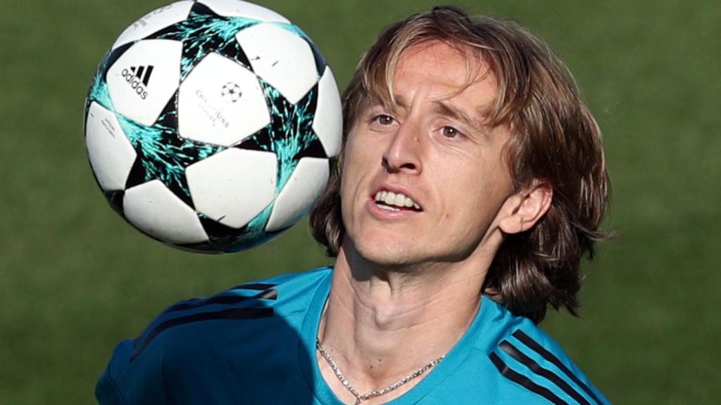 Luka Modric podrá enfrentarse a su exequipo este martes.