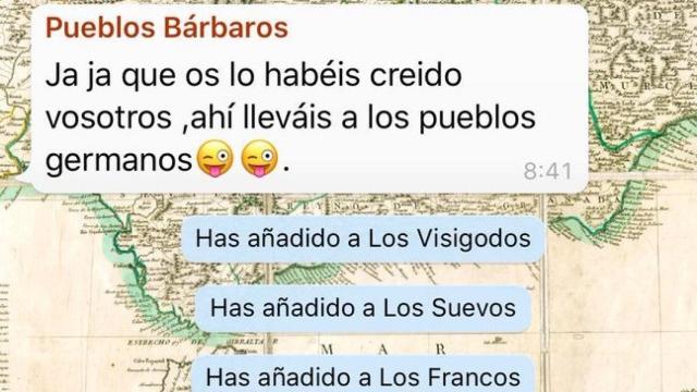 La alta edad media bien podía haber sido un grupo de Whatsapp