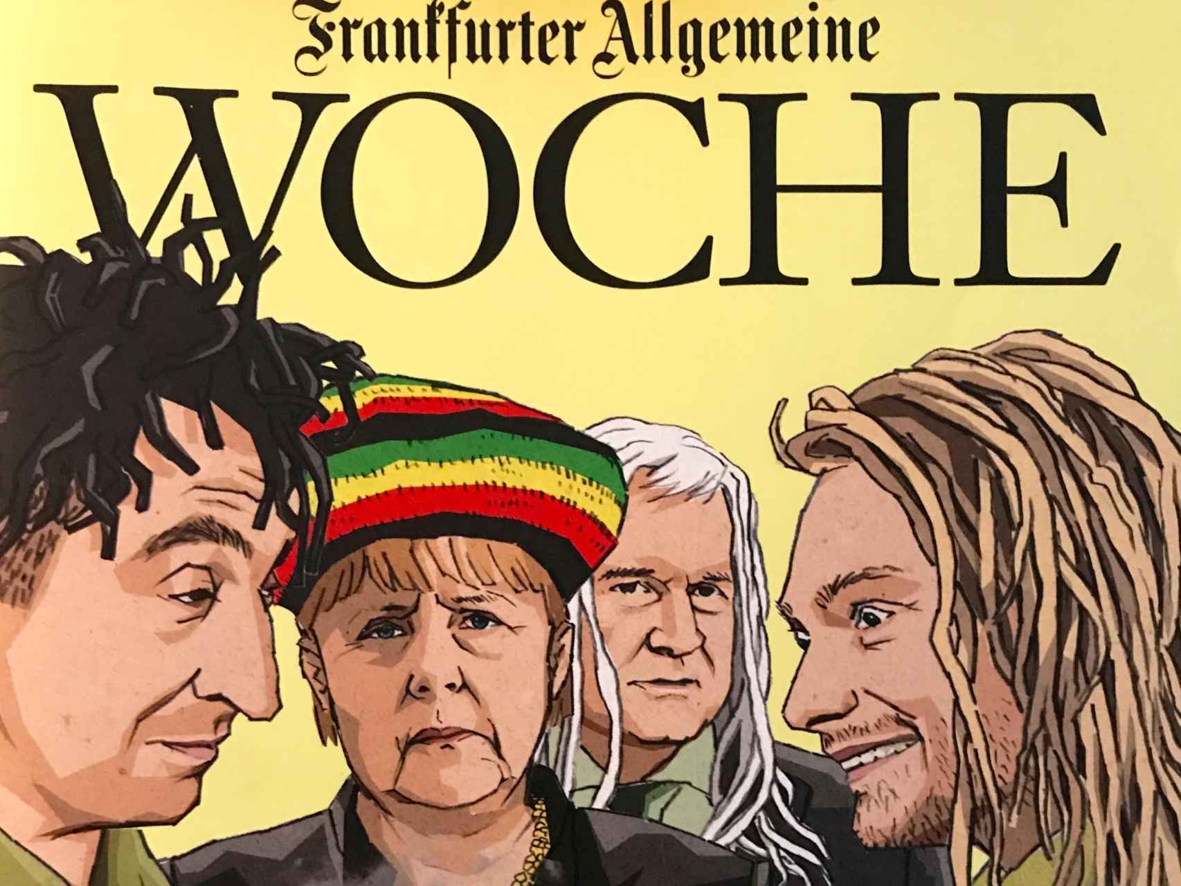 La portada del semanario de actualidad 'Frankfurter Allgemeine Woche'.