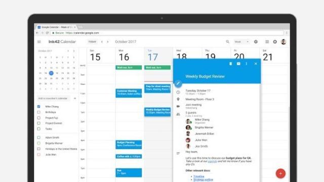 Google Calendar actualiza por fin el diseño de su web a Material Design