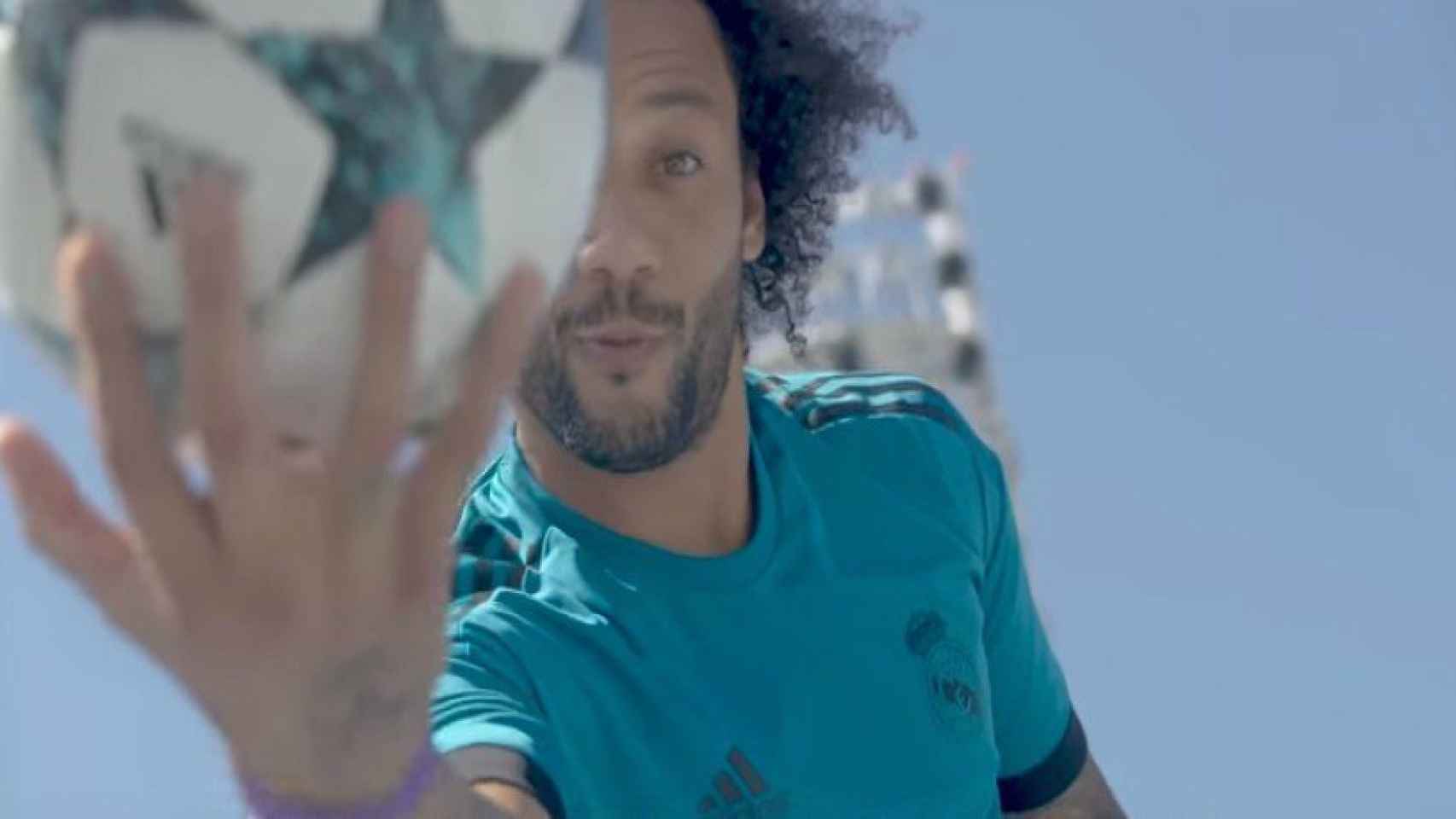 Marcelo, durante el episodio de European Nights de Adidas