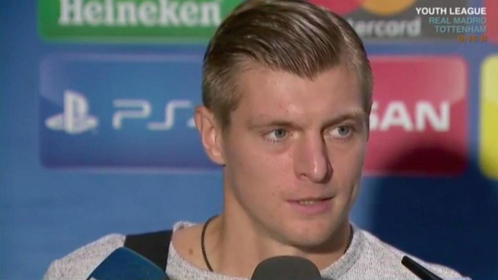 Kroos en zona mixta