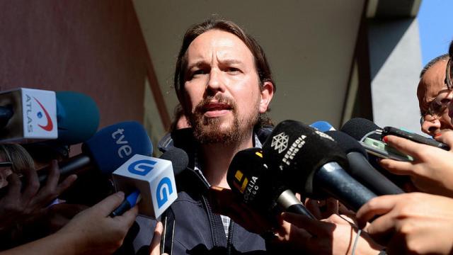 Iglesias en una reciente visita a Galicia.