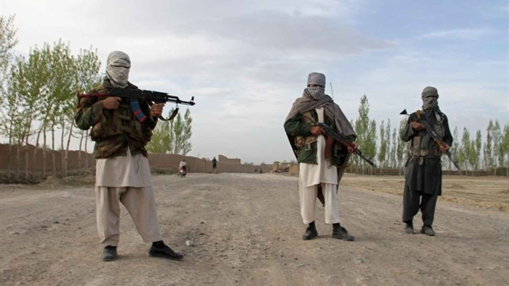 Talibanes en Afganistán.