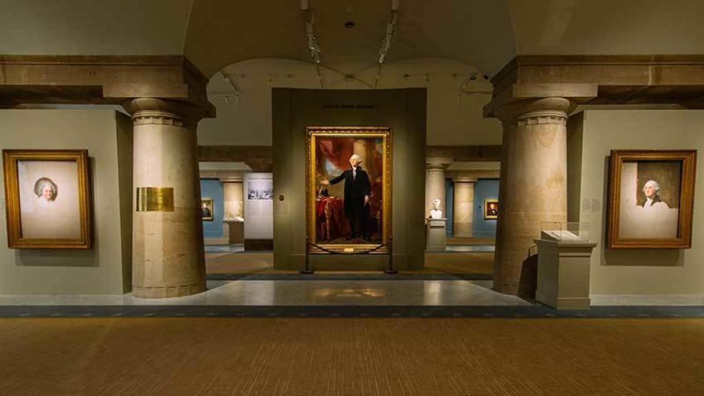 Las salas de los presidentes, en la National Portrait Gallery.