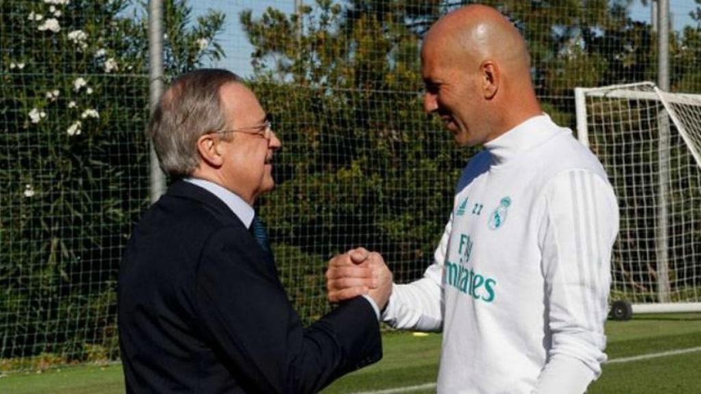 Florentino y Zidane